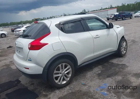 2014 Nissan Juke Sl z USA, uszkodzony, nr VIN JN8AF5MRXET355969